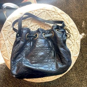 Christian Dior leather purse